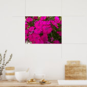 Poster Photo de Fleurs roses brillantes (Cuisine)