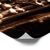 Poster Photo de flûte (Coin)