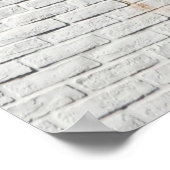 Poster Photo de fond du logo de Reebok sur les murs (Coin)