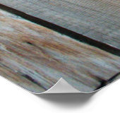Poster Photo de fond du panneau en bois (Coin)