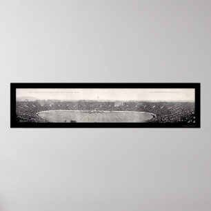 Poster Photo de football de Princeton Yale 1915