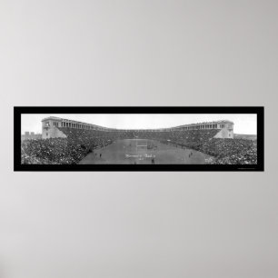 Poster Photo de football Harvard Yale 1911