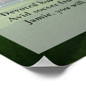 Poster Photo de funérailles célébrant la vie d'un fan de (Coin)