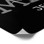 Poster Photo de funérailles mémorial (Coin)