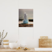 Poster Photo de Geyser Islande (Cuisine)