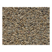 Poster Photo de gravier et de sable (Devant)