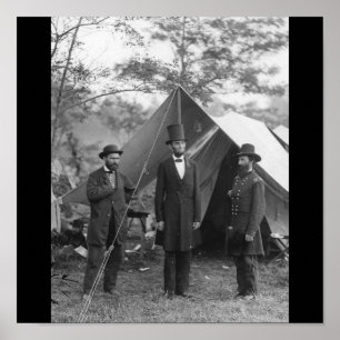 Poster Photo de guerre civile Circa 1862