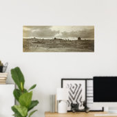 Poster Photo de Jérusalem du sud-est (Bureau à domicile)