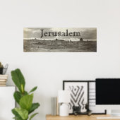Poster Photo de Jérusalem Terre Sainte (Bureau à domicile)