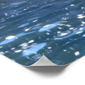 Poster photo de la cascade (Coin)