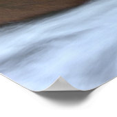Poster photo de la cascade (Coin)