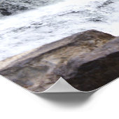 Poster photo de la cascade (Coin)