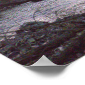 Poster photo de la cascade (Coin)