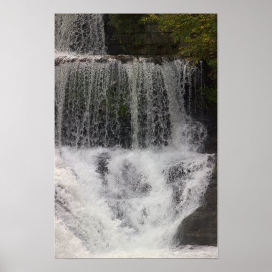 Poster photo de la cascade (Devant)