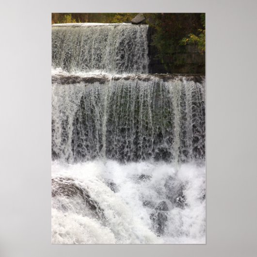 Poster photo de la cascade (Devant)