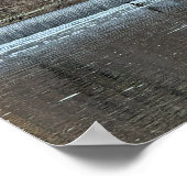 Poster photo de la cascade (Coin)