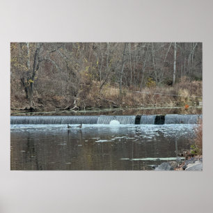 Poster photo de la cascade