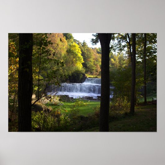 Poster photo de la cascade de New York (Devant)