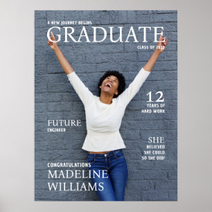 Poster photo de la couverture du magazine