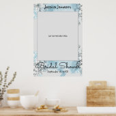 Poster photo de la Fête des mariées d'aquarelle (Cuisine)