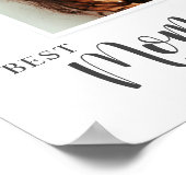 Poster photo de la Fête des mères Best Mom Ever Mo (Coin)