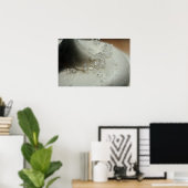 Poster photo de la givre blanche avec fermeture à  (Bureau à domicile)