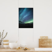 Poster Photo de la lumière du Nord (Cuisine)