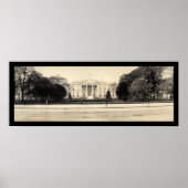Poster Photo de la Maison Blanche DC 1909 (Devant)