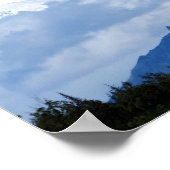 Poster Photo de la montagne de Denali Alaska (Coin)