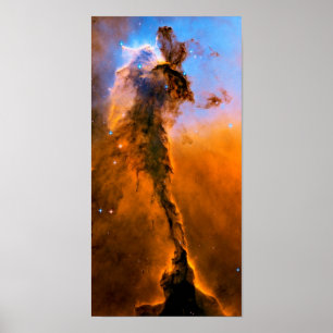 Poster Photo de la NASA Hubble de la nébuleuse de l'Aigle