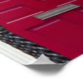 Poster Photo de la porte rouge (Coin)