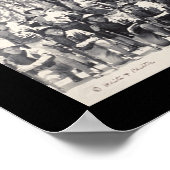 Poster Photo de la Première Guerre mondiale des fusiliers (Coin)