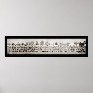 Poster Photo de la Première Guerre mondiale des officiers