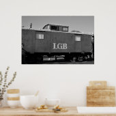 Poster Photo de la voiture de train (Cuisine)