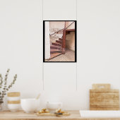 Poster photo de l'ancien escalier de vent (Cuisine)