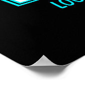 Poster photo de l'anniversaire du ballon (Coin)