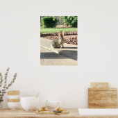 Poster photo de lapin de Pâques printemps (Cuisine)