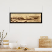 Poster Photo de l'Armée de Révision du génie 1918 (Cuisine)