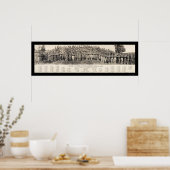 Poster Photo de l'artillerie de la NY de Plattsburgh 1916 (Cuisine)