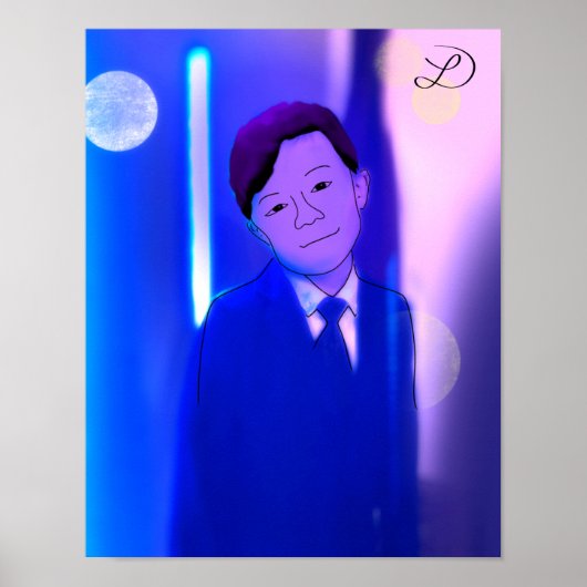 Poster Photo de l'artiste (Devant)