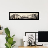 Poster Photo de l'école Médicale Harvard 1907 (Bureau à domicile)