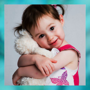 Poster Photo de l'enfant, copain, conjoint, maman ou anim