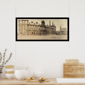 Poster Photo de l'Hôtel de Ville Rheims 1919 (Cuisine)