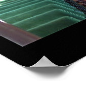 Poster photo de l'intérieur du vieux train (Coin)