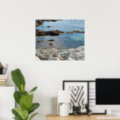 Poster Photo de Low Tide Translucide Océan Atlantique (Bureau à domicile)