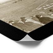 Poster Photo de l'Union de football 1914 (Coin)