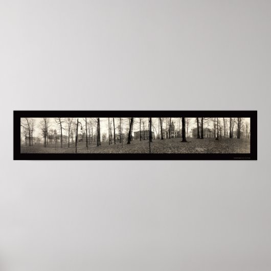 Poster Photo de l'Université d'Indiana 1913 (Devant)