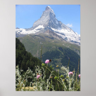 Poster Photo de montagne de Matterhorn