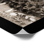 Poster Photo de neige du Mont Rainier WA 1925 (Coin)