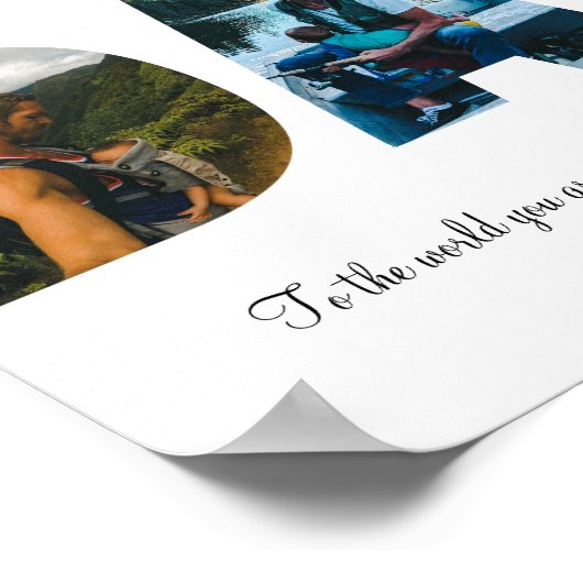 Poster Photo de papa (Coin)